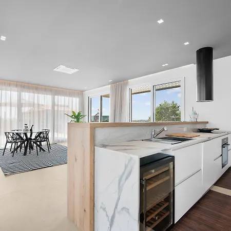 Exquisite Mit Panoramablick Aufs Meer, Salzwasserpool Mit Gegenstromanlage, Bbq 波雷奇